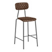 Kara – Bar Stool – Diamond Stitched