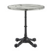 Parisian-Complete-Dining-Table-Flat-Auto-Adjust-White-Marble-60cm-dia-ZA.3083CT