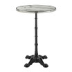 Parisian-Complete-Bar-Height-Art Deco Table-Flat-Auto-Adjust-White-Marble-70cm-dia_ZA.3092CT