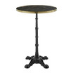 Parisian-Complete-Bar-Height-Art Deco Table-Flat-Auto-Adjust-Dark-Marble-70cm-dia_ZA.3090CT