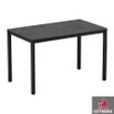 Extrema_Metallic-Anthracite_ Commercial Laminate Dining Table_Rectangular_Pubs_Bars_Restaurants-Cafes_4 Legs