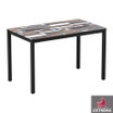 Extrema_Driftwood_ Commercial Laminate Dining Table_Rectangular_Pubs_Bars_Restaurants-Cafes_4 Legs