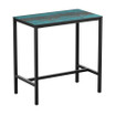 Extrema_Laminate_Poseur_Table_Vintage teal_Bar Height Table_Rectangle