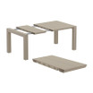 VEGAS Resin Outdoor Commercial Table_Extending_Taupe_extend