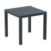 ARES Outdoor Weather Resistant Table_Square_Grey_Outdoor Plastic_Commercial_Table_ Restaurant_Pub_Cafe