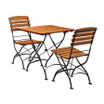 2 Seater ARCH WROUGHT IRON_ VINTAGE_ OUTDOOR_ SQUARE DINING SET
