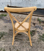 Elmwood Rustic Cross Back Chair_Rattan Seat_Wedding Venue Cross Back Chair_Cross Back Cafe Chair_Wholesale_Real life back