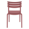 helen strong restaurant side chair_pink_back view_heavy duty plastic outdoor restaurant chair_cfae chair