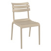 helen strong restaurant side chair_taupe_angle view_heavy duty plastic outdoor restaurant chair_cfae chair