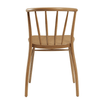 albany spindleback side chair_antique oak_back view