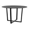 bourne dining table - metallic anthracite_120cm dia