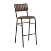 tavo vintage faux leather_bar stool_vintage brown