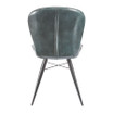 lena side chair_genuine leather_steel grey_back view