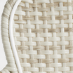 Brittany Bar Stool – close-up of synthetic wicker material