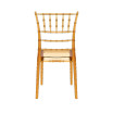 Chiavari Ice Stacking Side Chair_amber_back view