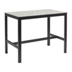 Extrema Mixed Terrazzo - Black Mid Height Table_rectangle