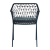 Klein Rope Armchair_Anthracite_Blue+Back view