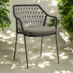 Klein-Armchair-Antracite_outdoor cafe chair