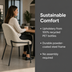 Westbury Side Chair in a modern indoor environment – Sustainable Comfort