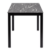 extrema_black_marble 'textured'_black_dining_table