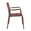 Henley Stacking Armchair_Red_Side View