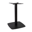 Boston Base - Black Fluted Large Square with Radius Edges - Dining - Side Image