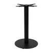 Boston Base - Black Fluted Small Round - Dining - Front Image