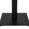 Boston Base - Black Fluted Small Square