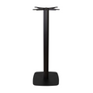 Boston Base - Black Fluted Small Square with Radius Edges - Poseur - Front Image