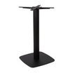 Boston Base - Black Fluted Small Square with Radius Edges - Dining - Side Image