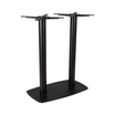 Boston Base - Black Large Rect with Radius Edges - Mid Height - Side Image