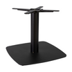 Boston Base - Black Large Square with Radius Edges - Coffee - Side Image