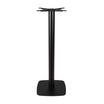 Boston Base - Black Small Square with Radius Edges - Poseur - Front Image