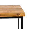 Byron Rustic Pine Square Coffee Table