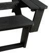 EKO - 8 Seater Round Picnic Table - Black
