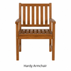 Hardy Armchair colour options
