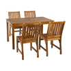 Hardy Rectangle Dining Set - 1no. Table and 4no. Armchairs - Main Image