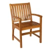 Hardy Square Dining Set - 1no. Table and 4no. Armchairs on a white background