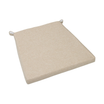 Portofino Stacking Armchair - Seat Cushion - Taupe - Main Image