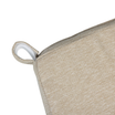 Portofino Stacking Armchair - Seat Cushion - Taupe - Top Image