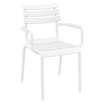 Paris Armchair - White - Front Image