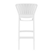 Portofino Bar Stool 75 - White - Back Image