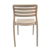Vox Side Chair_Jute_Back View