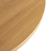 Omega-Round-Restauant Laminate-Table-Top-Oak-close up