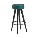 Malibu Leather Bar Stool