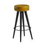 Malibu Leather Bar Stool