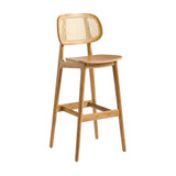 Relish Bar Stool - Natural Oak - Natural Cane Back_oak commercial bar stool