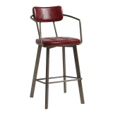 Auzet Bar Stool - Old Anvil on a white background