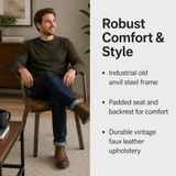 Auzet Arm Chair - Old Anvil in a modern living room interior – Robust Comfort & Style