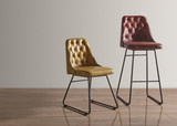 Harland Bar Stool - Leather